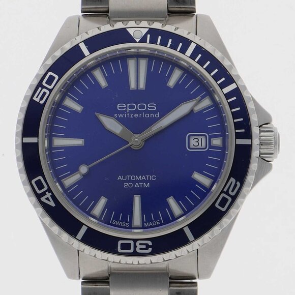 EPOS 6413K Diver blue SS AT - Picture 1 of 9